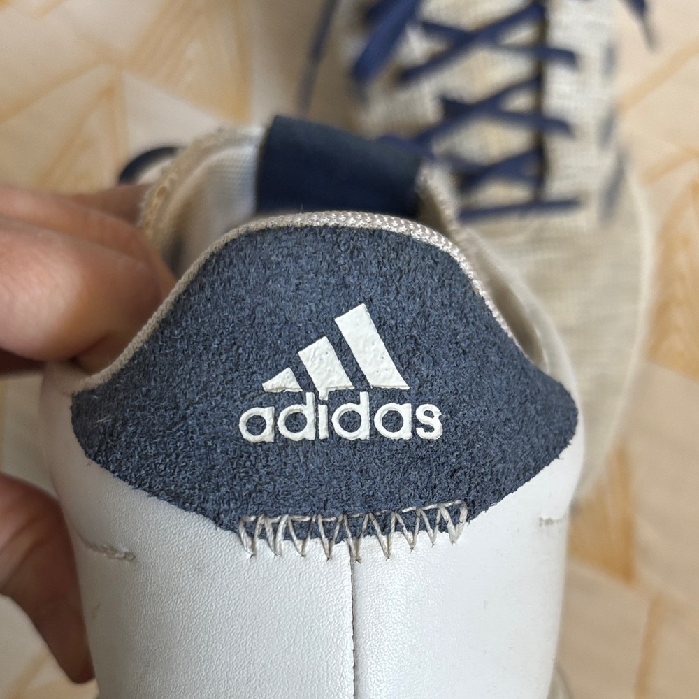 adidas Light Gray and Blue Hybrid Golf Shoes size 9 - Picture 2 of 7